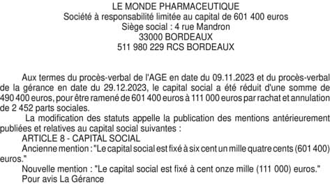 Contenu publication