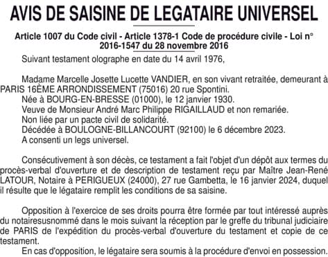 Contenu publication