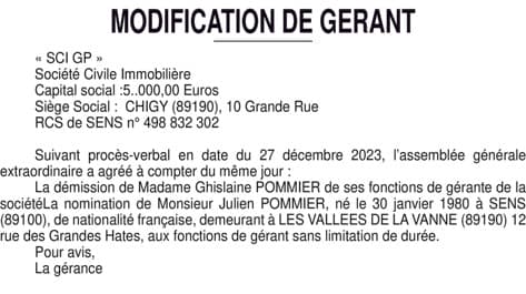 Contenu publication