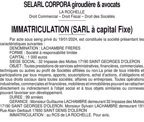Contenu publication