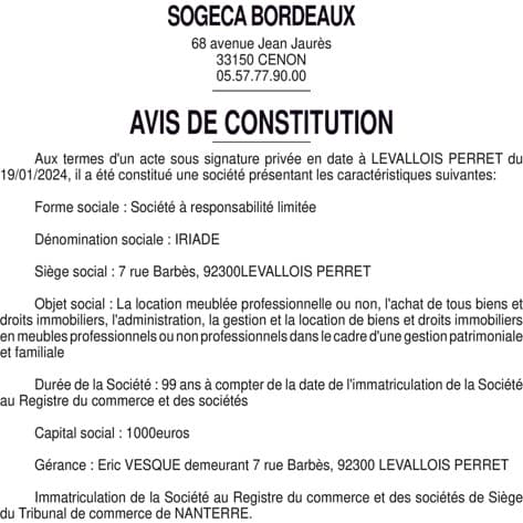 Contenu publication