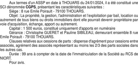 Contenu publication