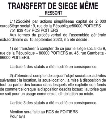 Contenu publication
