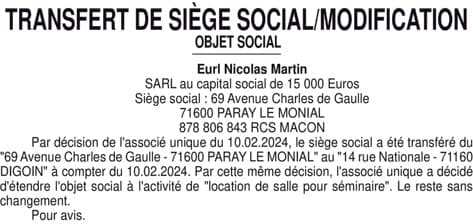 Contenu publication