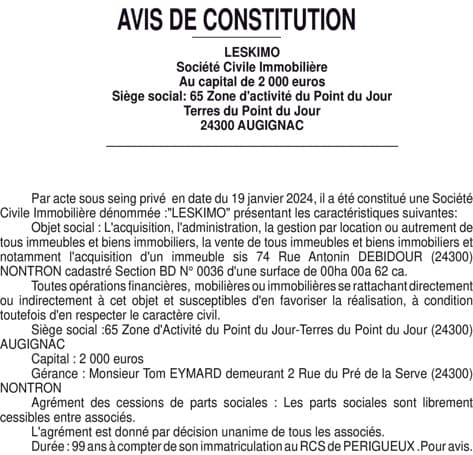 Contenu publication