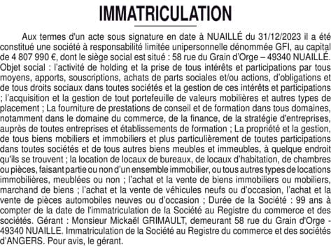 Contenu publication