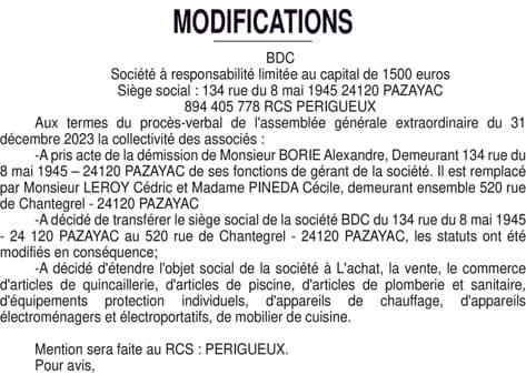 Contenu publication
