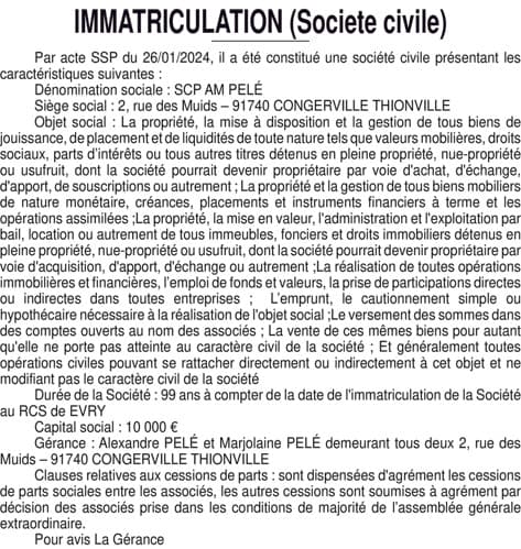 Contenu publication