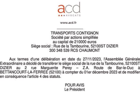 Contenu publication