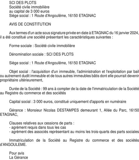 Contenu publication