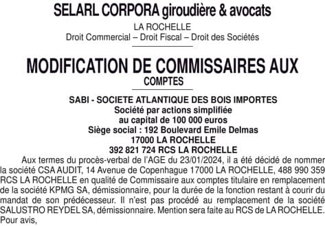 Contenu publication