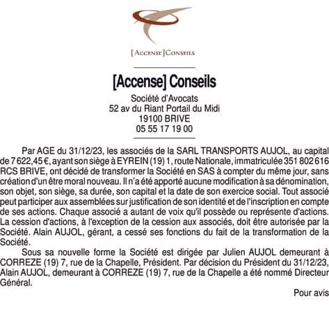 Contenu publication