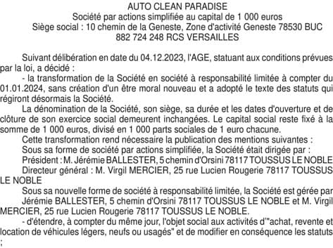Contenu publication