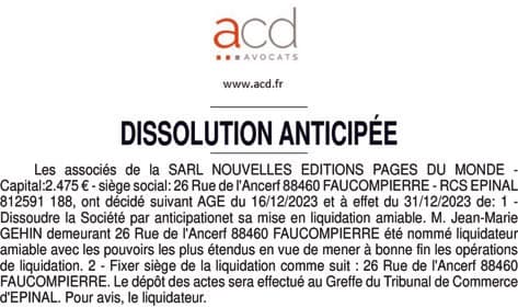 Contenu publication