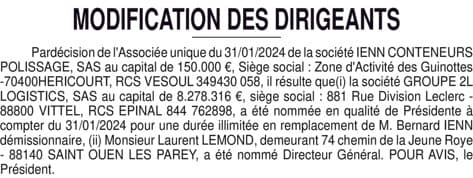 Contenu publication