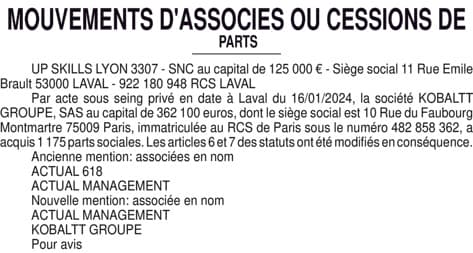 Contenu publication
