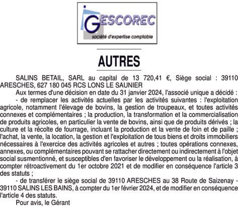 Contenu publication