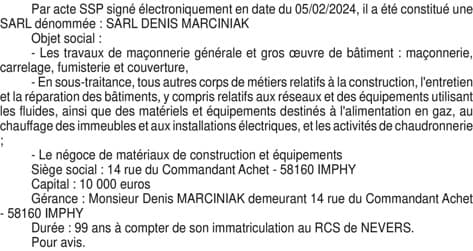 Contenu publication