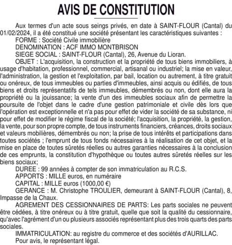 Contenu publication
