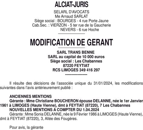 Contenu publication