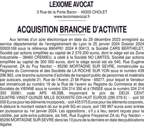Contenu publication