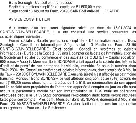 Contenu publication