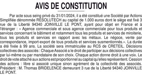 Contenu publication