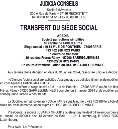 Contenu publication