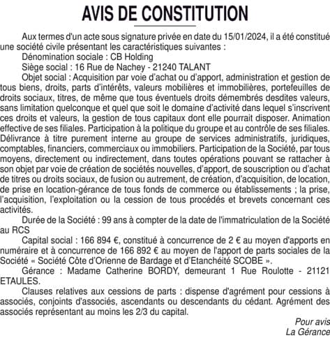 Contenu publication