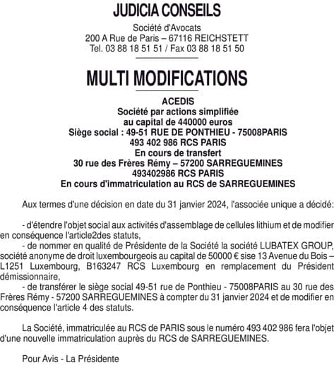 Contenu publication