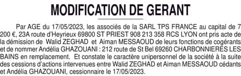 Contenu publication