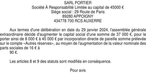 Contenu publication