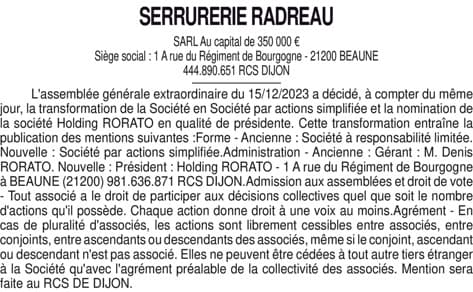 Contenu publication
