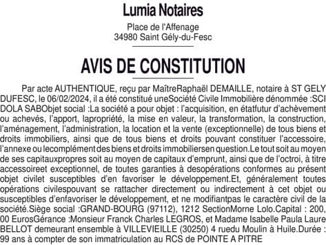 Contenu publication
