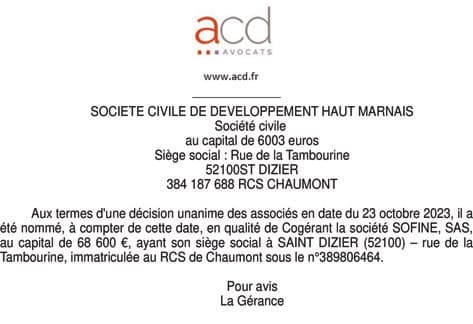 Contenu publication