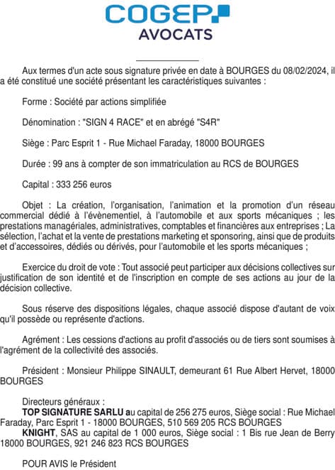 Contenu publication