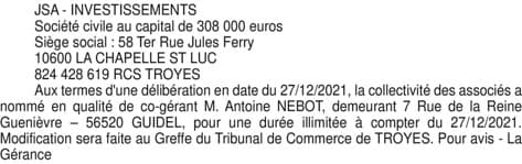 Contenu publication