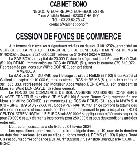 Contenu publication