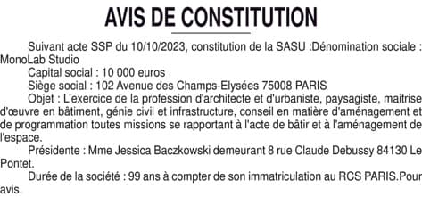 Contenu publication