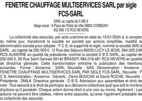 Contenu publication