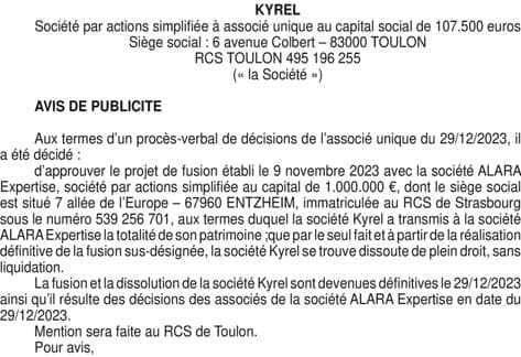 Contenu publication