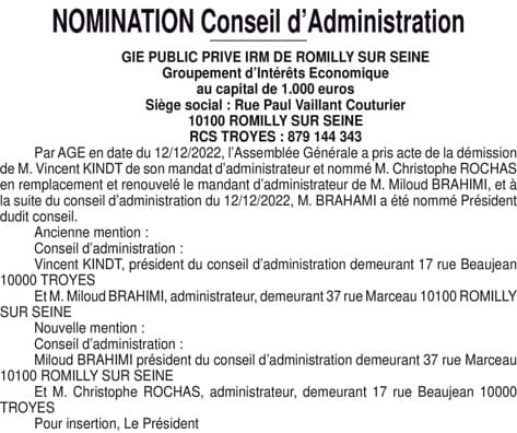 Contenu publication