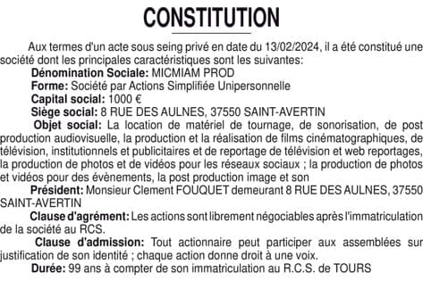 Contenu publication