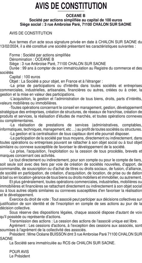 Contenu publication