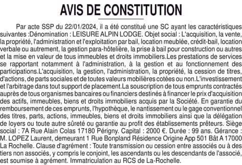 Contenu publication