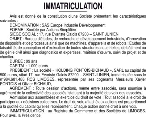 Contenu publication