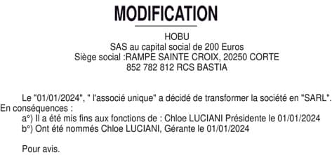 Contenu publication