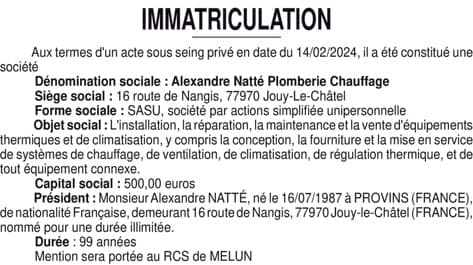 Contenu publication