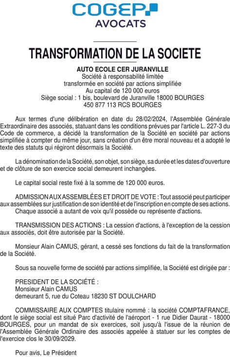 Contenu publication
