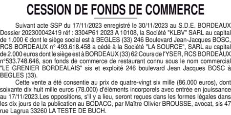 Contenu publication